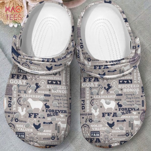 Agriculture FFA Gray Crocs