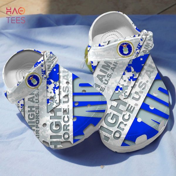 BEST Air Force Slippers Crocs