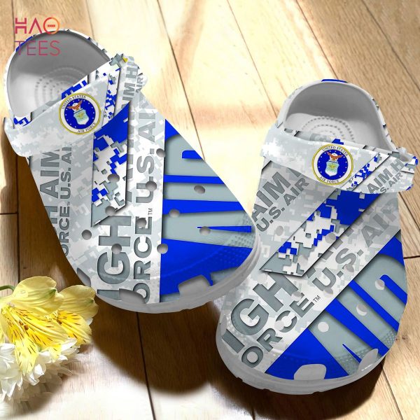 BEST Air Force Slippers Crocs