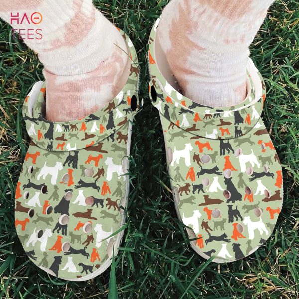 Airedale Terrier Camo Limited Edition Slippers