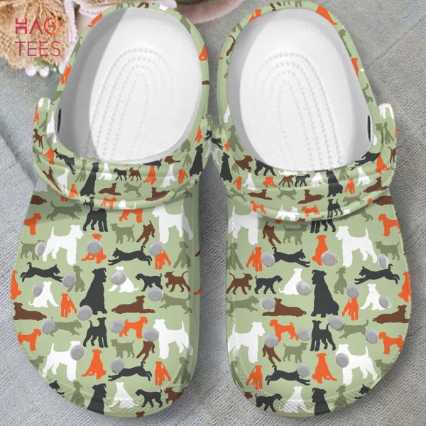 Airedale Terrier Camo Limited Edition Slippers