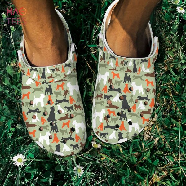 Airedale Terrier Camo Limited Edition Slippers