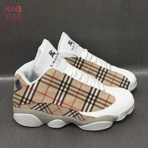 Air Jordan 13 Mix Burberry Limited Edition Sneaker POD Design