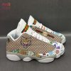 Air Jordan 13 Mix Gucci Limited Edition Sneaker Shoes POD Design