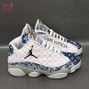 Air Jordan 13 Mix LV White Limited Edition Sneaker POD Design