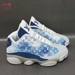 Air Jordan 13 Mix LV White Limited Edition Sneaker POD Design