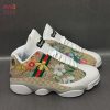 Air Jordan 13 Mix LV White Limited Edition Sneaker POD Design