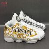Air Jordan 13 Mix Versace White Limited Edition Sneaker Shoes