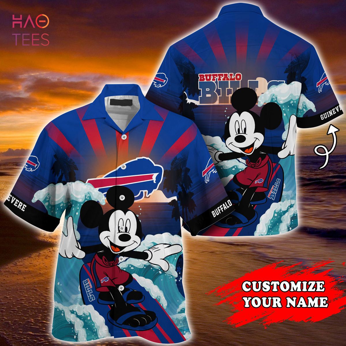 Buffalo Bills NFL Summer Customized Hawaiian Shirt Buffalo Bills NFL Summer Customized Hawaiian Shirt