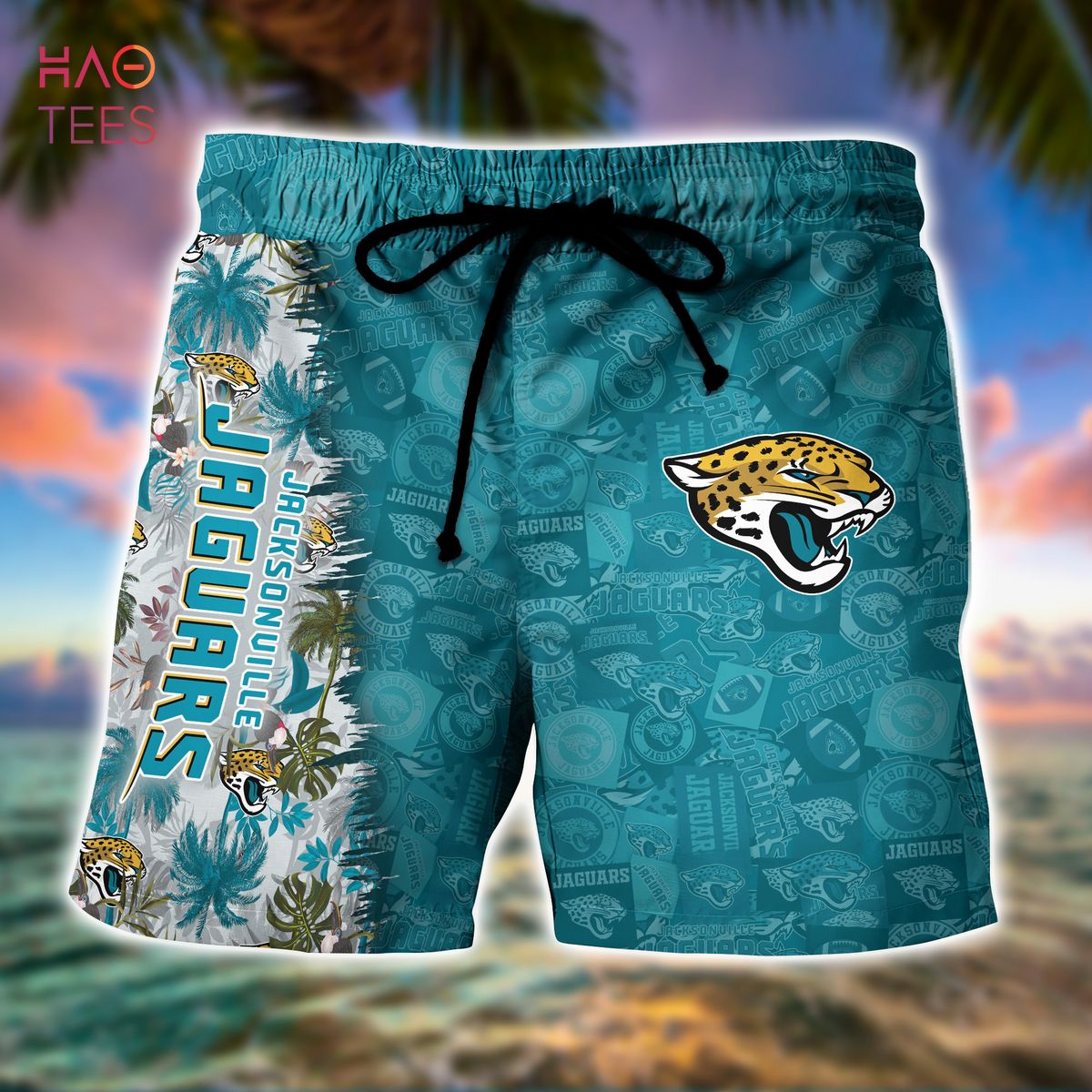 HOT Jacksonville Jaguars NFL Summer Hawaiian Shirt And Shorts