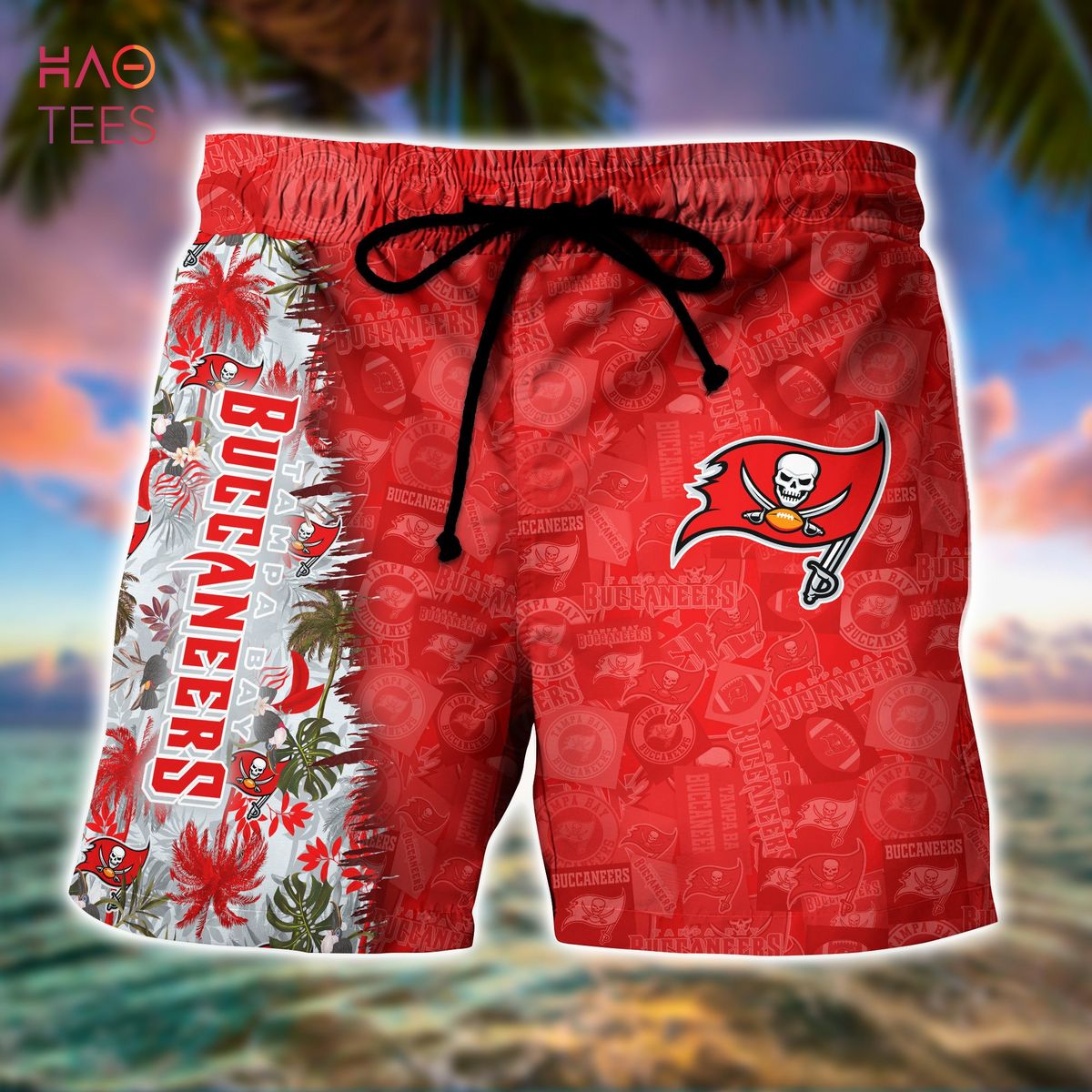 Tampa Bay Buccaneers NFL Hawaiian Shirt Sun Rays Aloha Shirt - Trendy Aloha