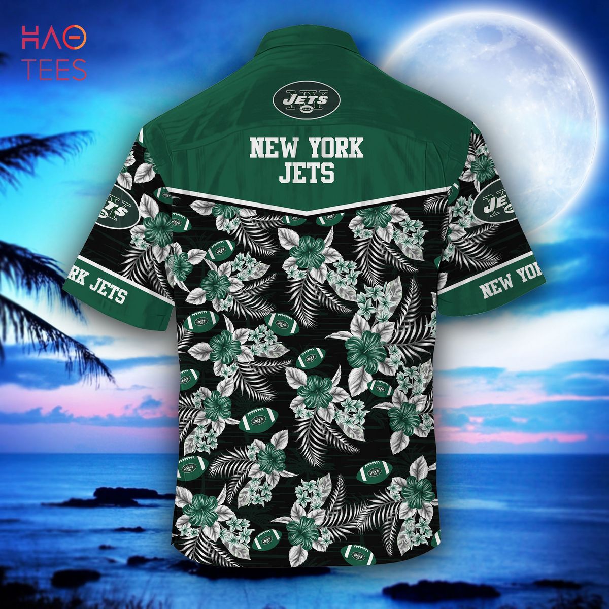 Ny jets shop hawaiian shirt