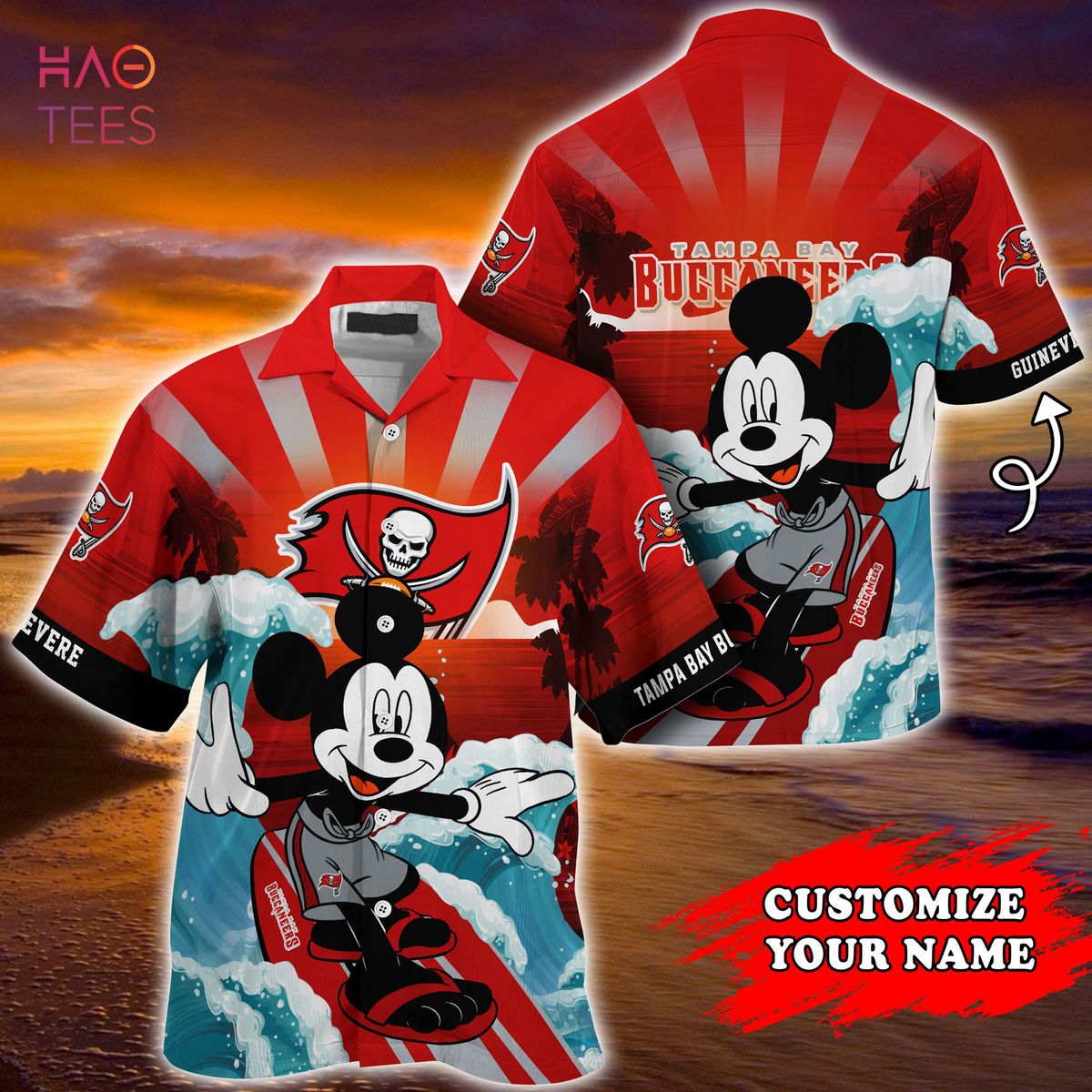 BEST Tampa Bay Buccaneers NFL Customized Summer Hawaiian Shirt