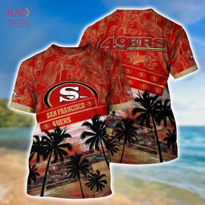 San Francisco 49ers All Over Print Logo And Coconut Trending