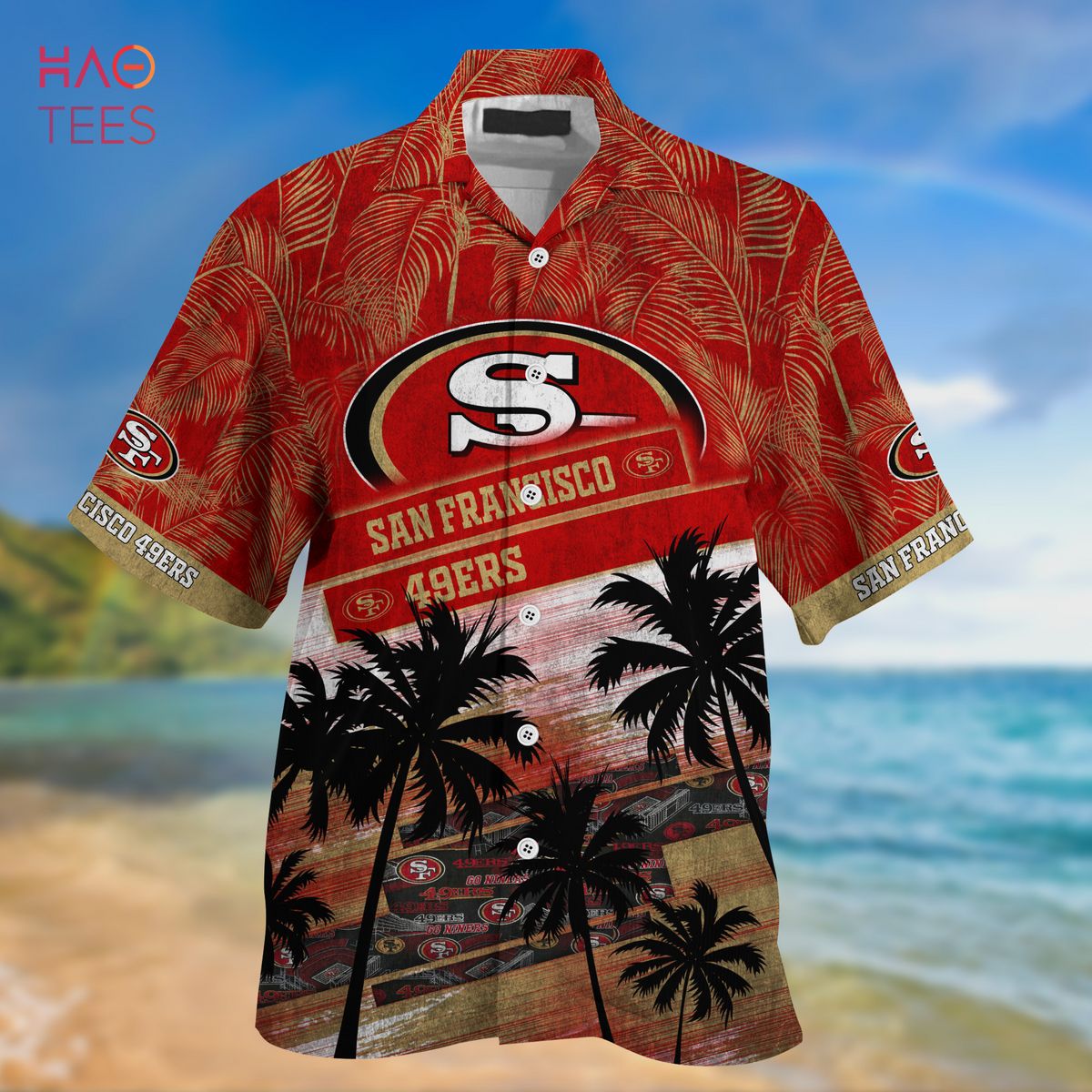 San Francisco 49ers NFL Baseball Jersey Shirt –
