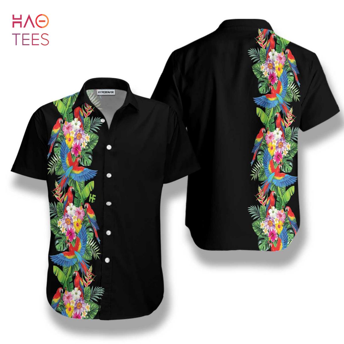 Bird Of Paradise Hibiscus Hawaiian Shirt Bird Of Paradise Hibiscus Hawaiian Shirt