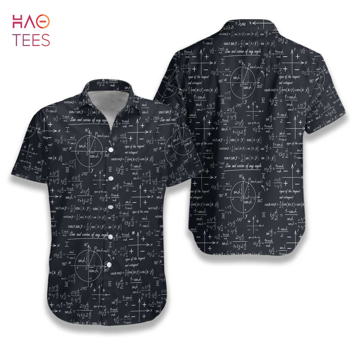 Math Teacher Hawaiian Shirt Math Teacher Hawaiian Shirt