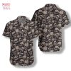 Pumpkin Bat Crow Spider Web Skull Hawaiian Shirt