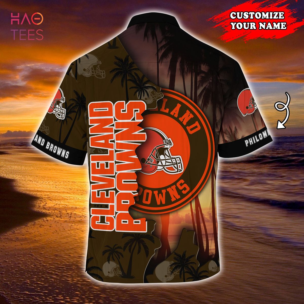 Cleveland Browns NFL Customized Summer Hawaiian Shirt Limited Edition