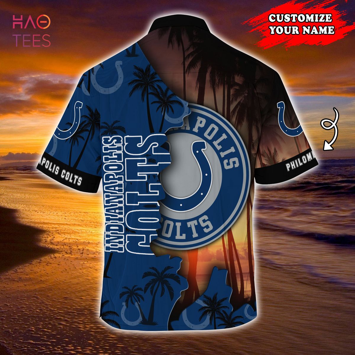 Indianapolis Colts NFL Customized Summer Hawaiian Shirt Limited Edition