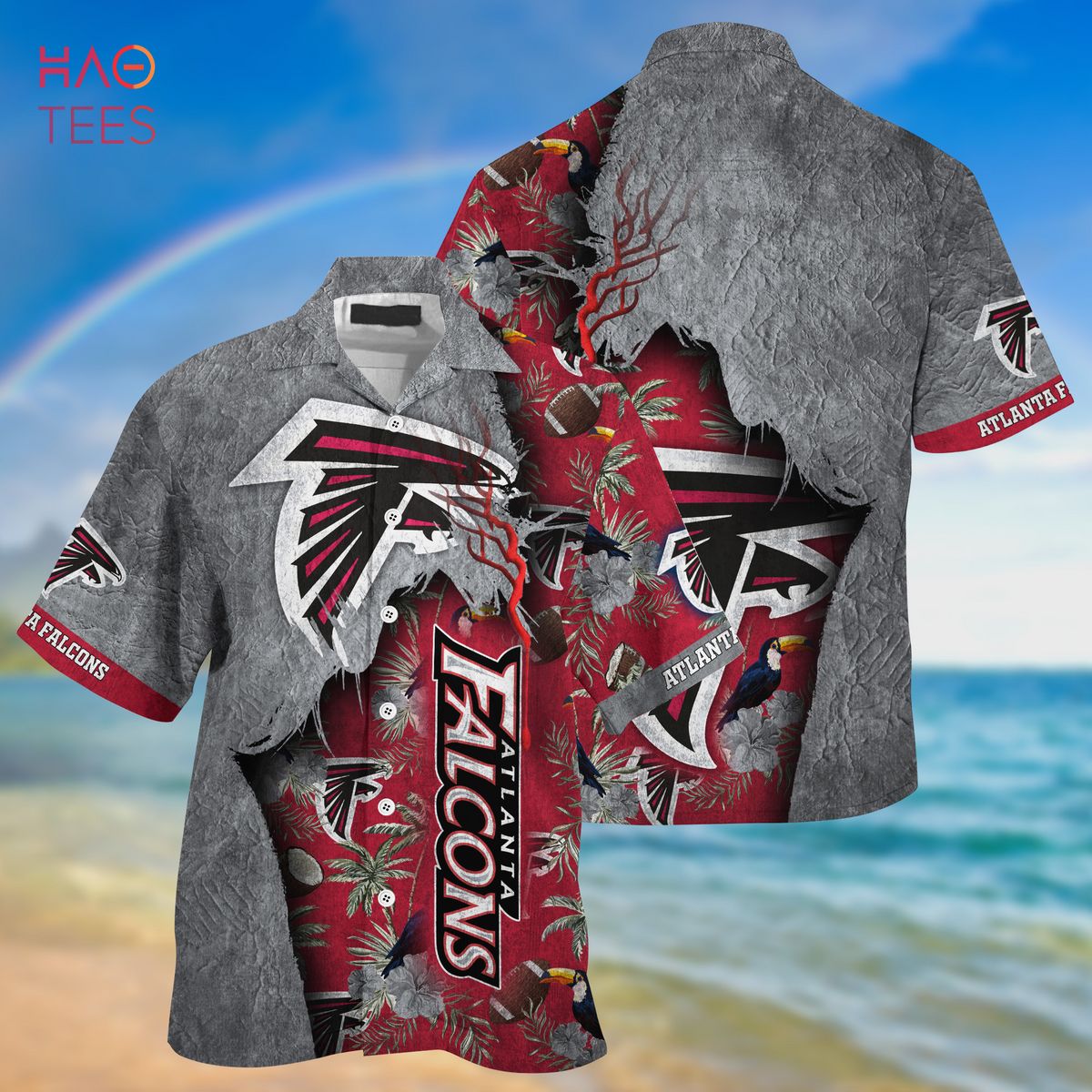 NEW Atlanta Falcons NFL God Hawaiian Shirt
