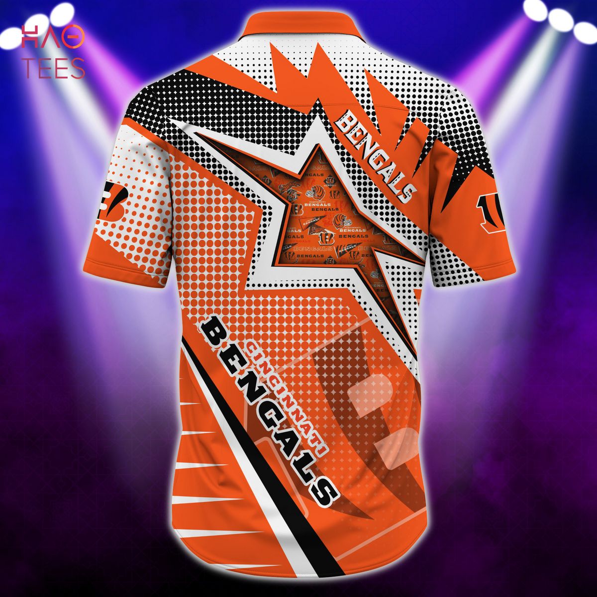 NEW Cincinnati Bengals NFL Hawaiian Shirt Limited Edition NEW Cincinnati Bengals NFL Hawaiian Shirt Limited Edition