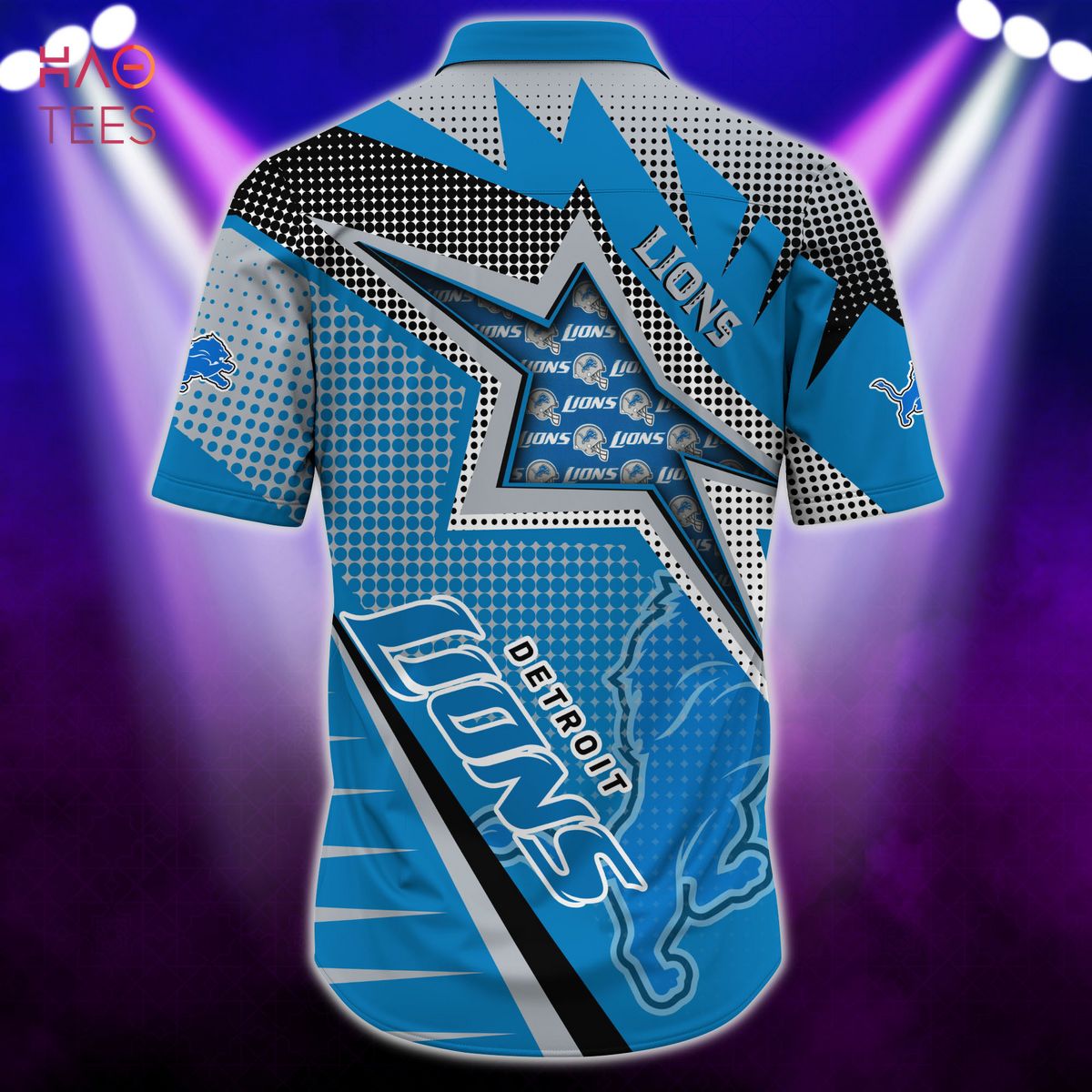 NEW Detroit Lions NFL Hawaiian Shirt Limited Edition NEW Detroit Lions NFL Hawaiian Shirt Limited Edition