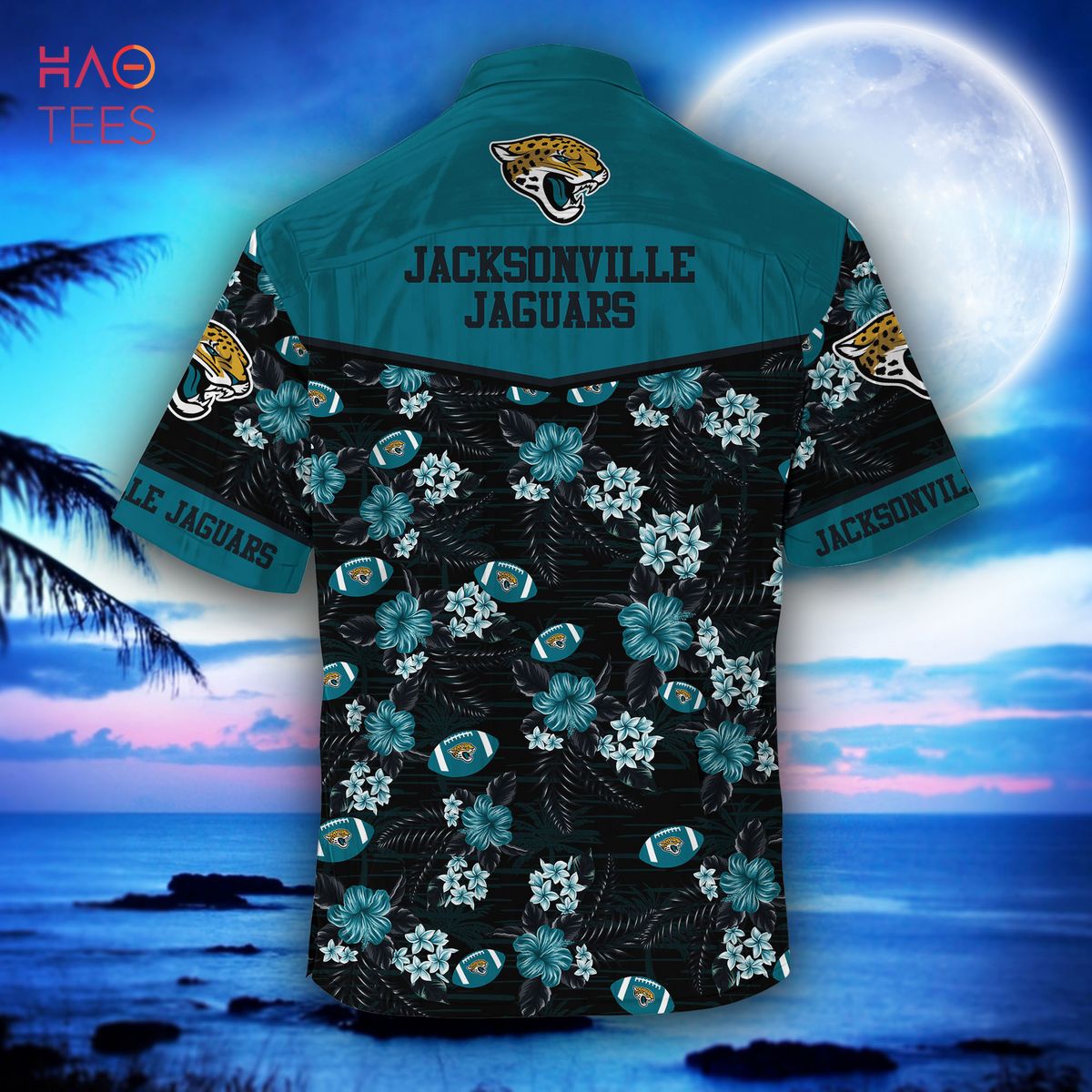 NEW Jacksonville Jaguars NFL Hawaiian Shirt NEW Jacksonville Jaguars NFL Hawaiian Shirt