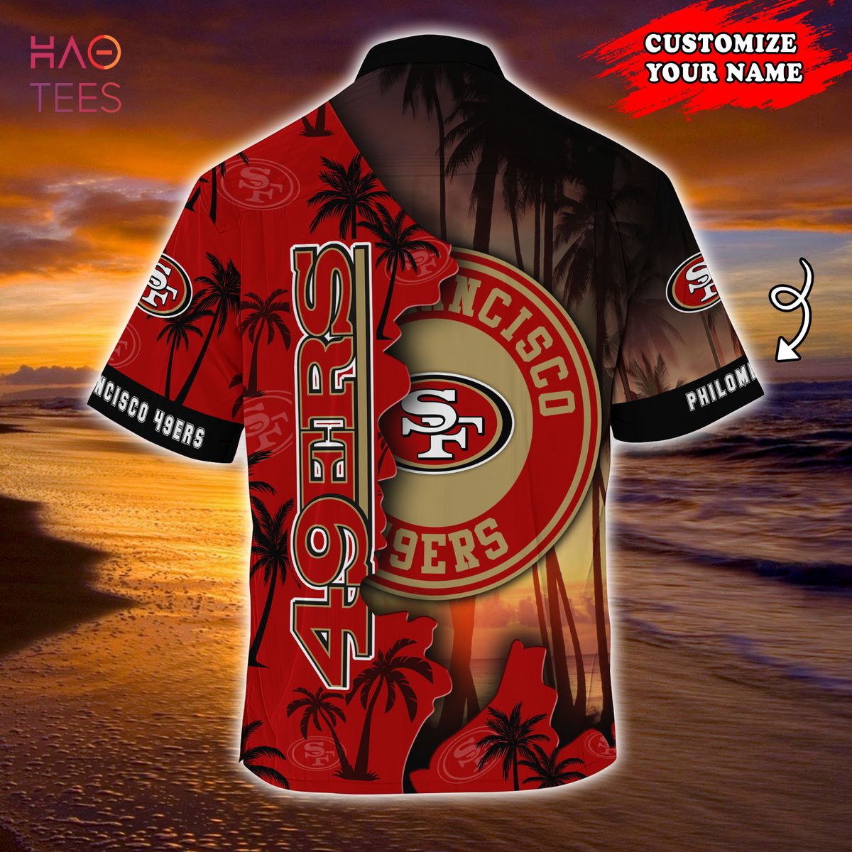 custom 49ers shirt