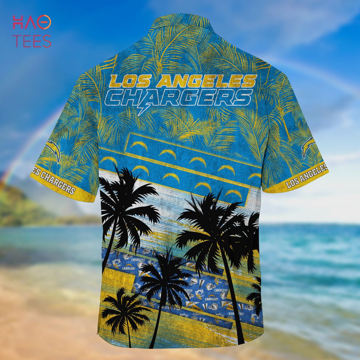 Los Angeles Chargers NFL Hawaiian Shirt Star Pattern Best Trend