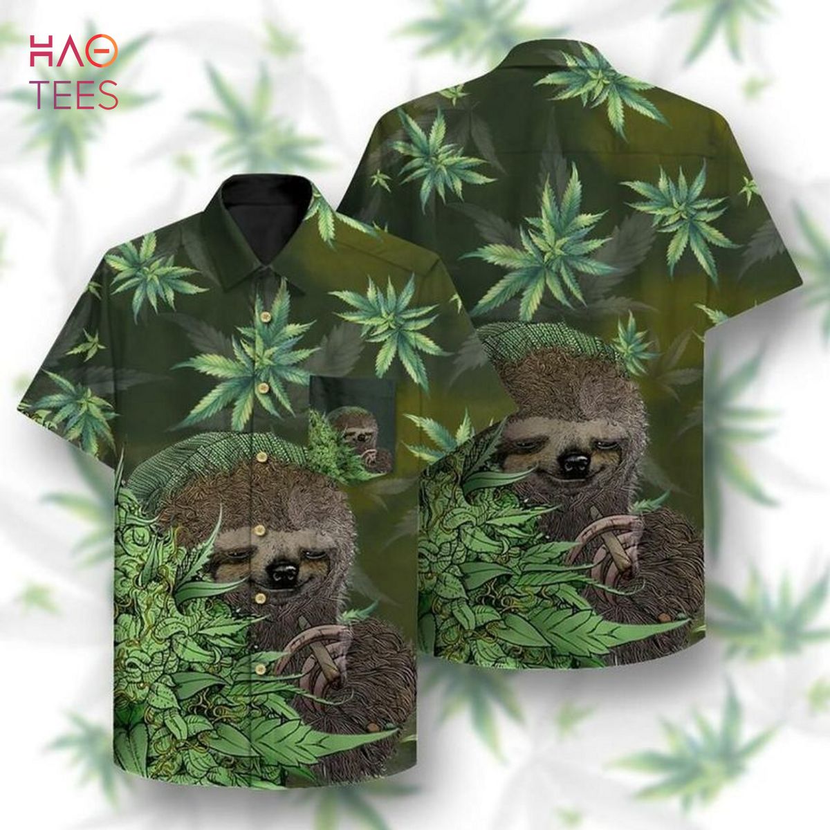Chilling Sloth Hawaiian Shirt Chilling Sloth Hawaiian Shirt