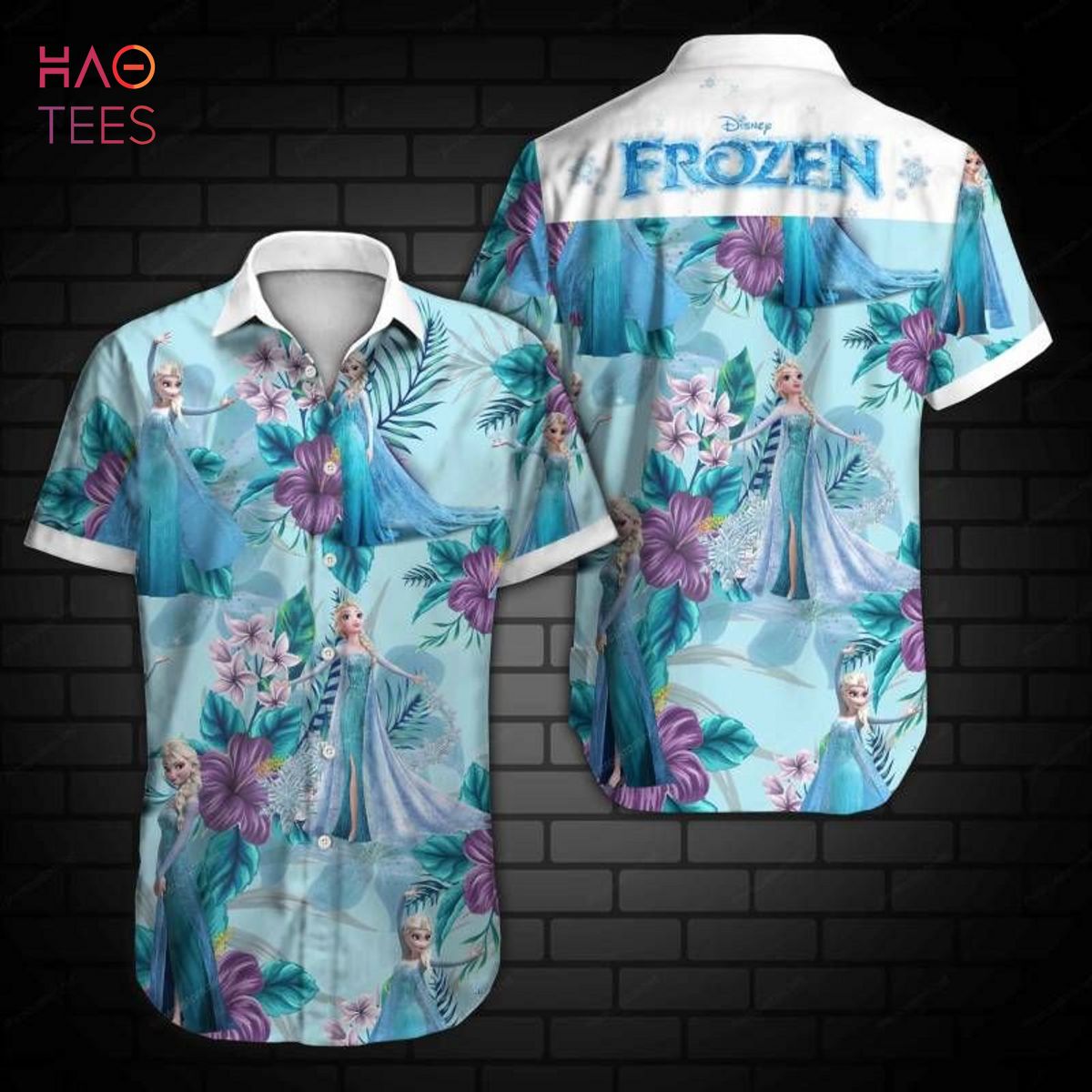 Frozen Hawaiian Shirt