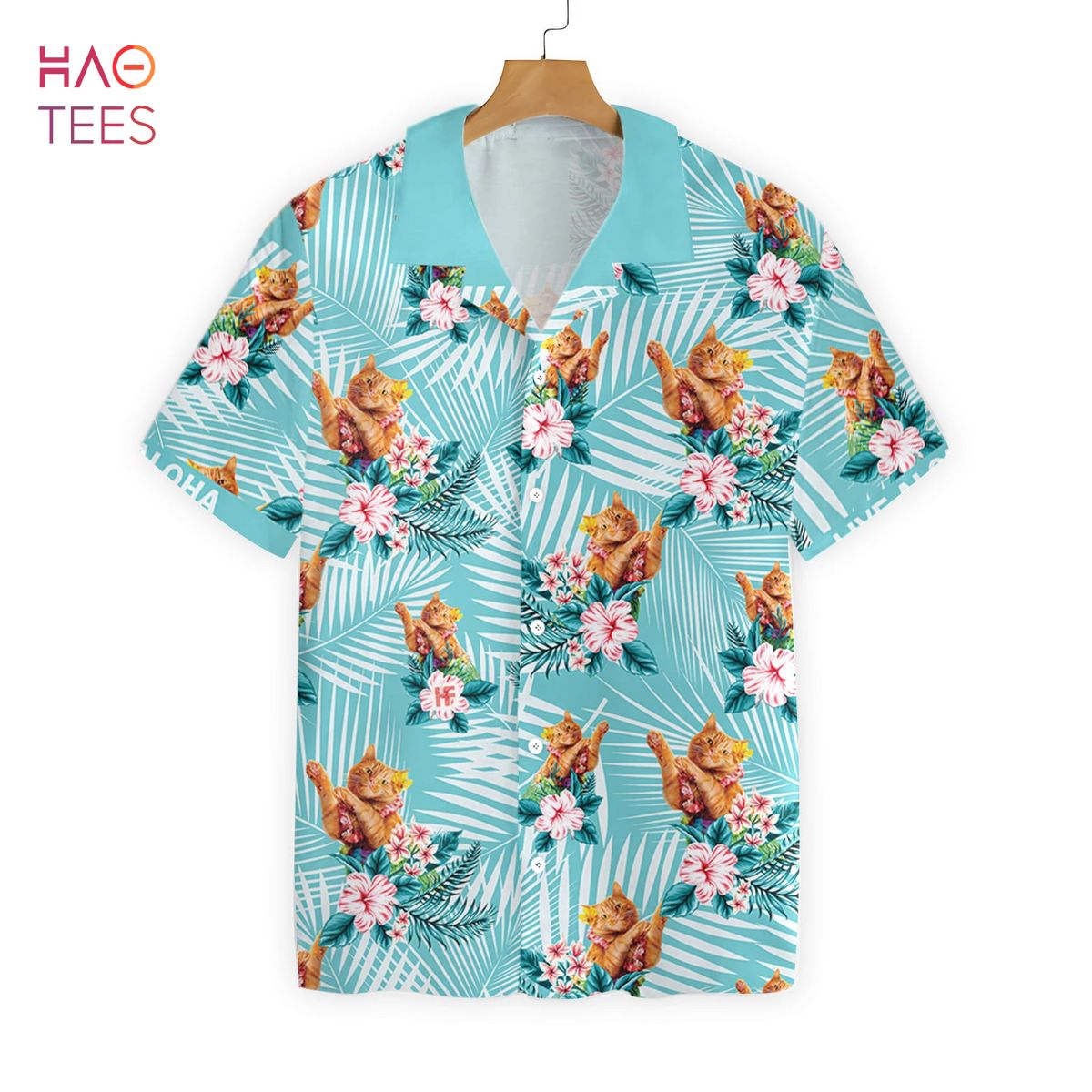 Cat Aloha Hawaiian Shirt Cat Aloha Hawaiian Shirt
