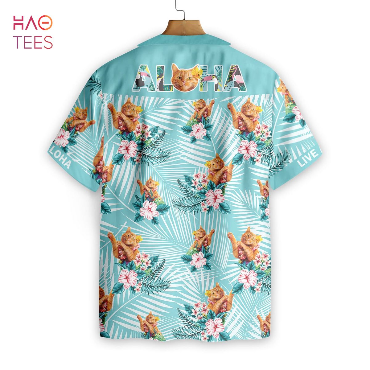 Cat Aloha Hawaiian Shirt Cat Aloha Hawaiian Shirt