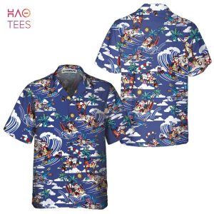 Merry Christmas Tropical Pattern Hawaiian Shirt