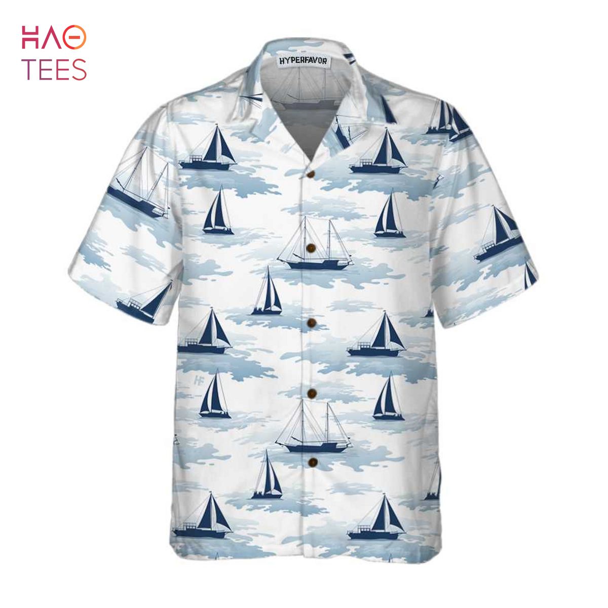 Sailboats Ships And Yachts Hawaiian Shirt Sailboats Ships And Yachts Hawaiian Shirt