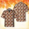 Tiger Strip Pattern Hawaiian Shirt