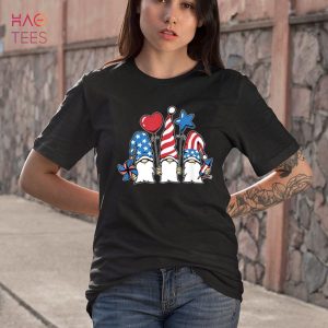 4th Of July Shirts Women Outfits For Men Patriotic Gnomes Shirt