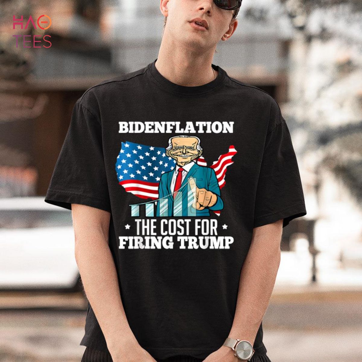 Bidenflation The Cost For Firing Trump Funny Joe Biden 2022 Shirt