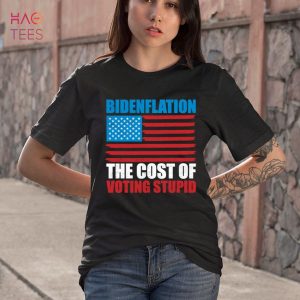 Bidenflation The Cost of Voting Stupid Anti Biden Trump 2024 Shirt