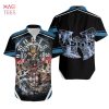 Wolf Galaxy 3D Hawaii Aloha Shirt