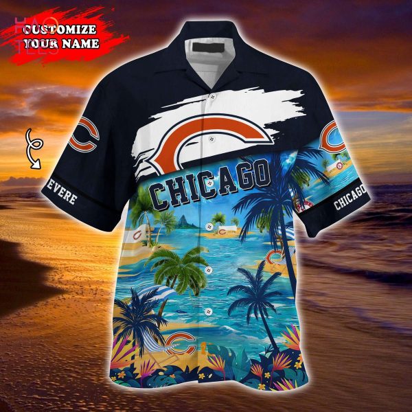 Chicago Bears NFL Customized Summer Hawaiian Shirt