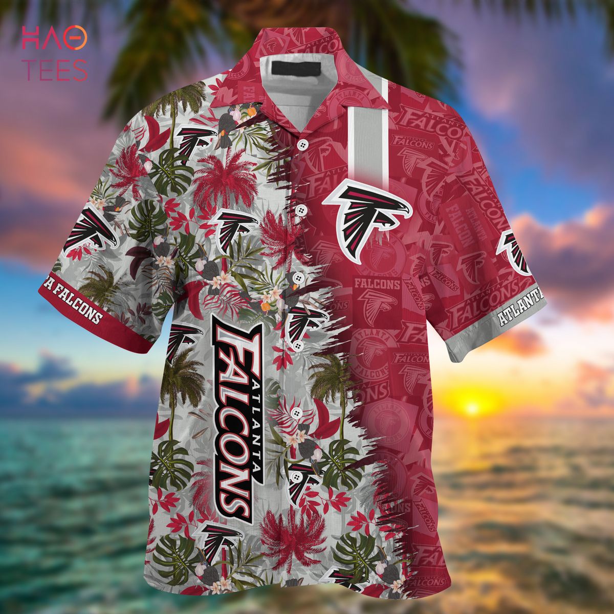HOT Atlanta Falcons NFL Summer Hawaiian Shirt And Shorts HOT Atlanta Falcons NFL Summer Hawaiian Shirt And Shorts