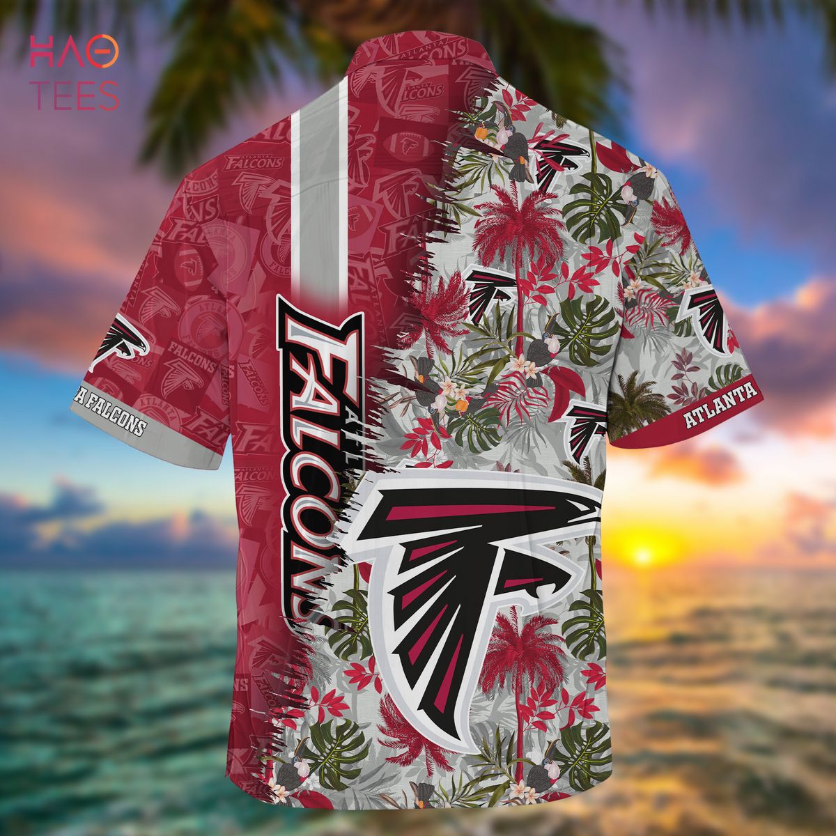 HOT Atlanta Falcons NFL Summer Hawaiian Shirt And Shorts HOT Atlanta Falcons NFL Summer Hawaiian Shirt And Shorts