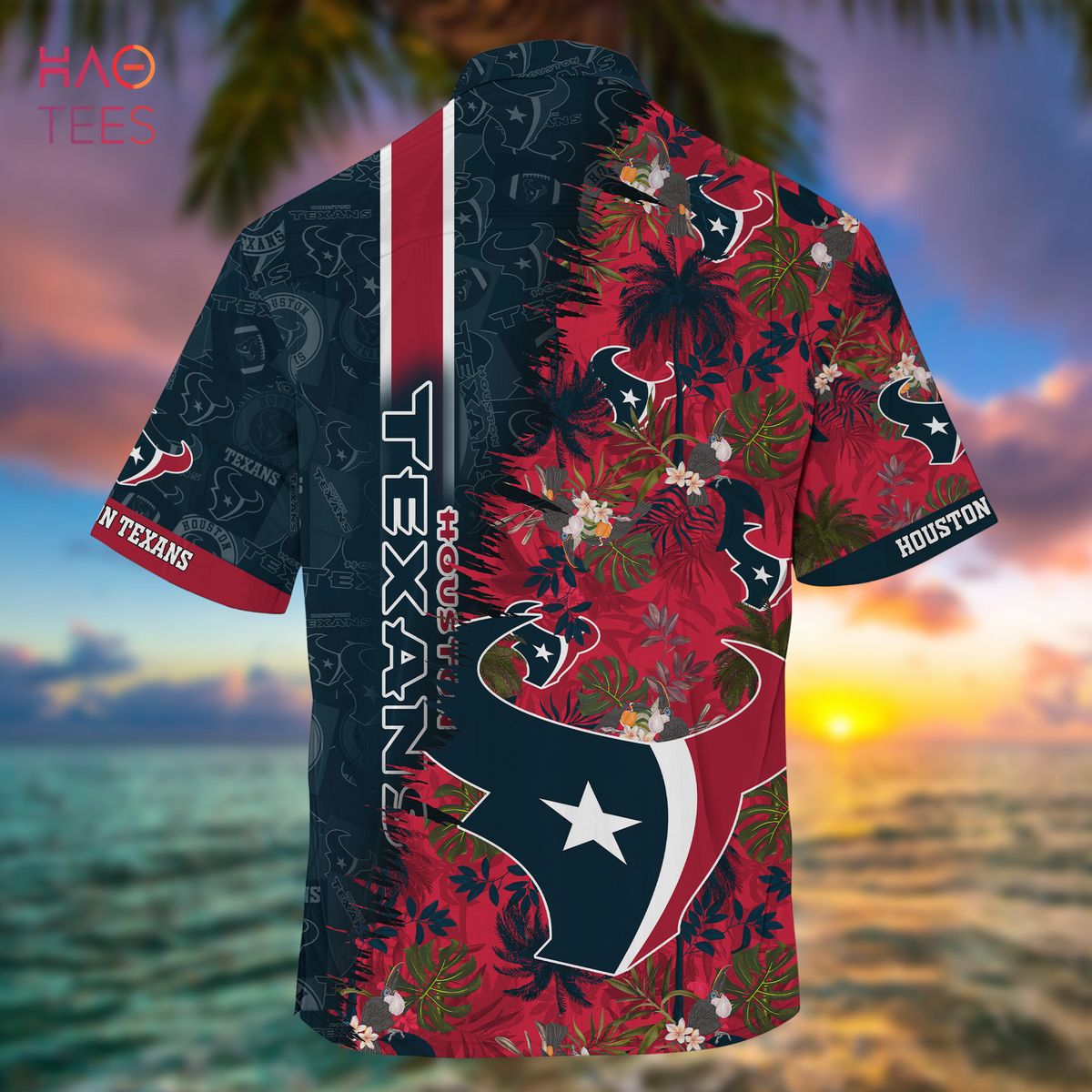 HOT Houston Texans NFL Summer Hawaiian Shirt And Shorts HOT Houston Texans NFL Summer Hawaiian Shirt And Shorts