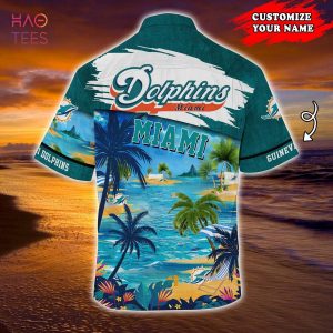 Miami Dolphins NFL Customized Summer Hawaiian Shirt