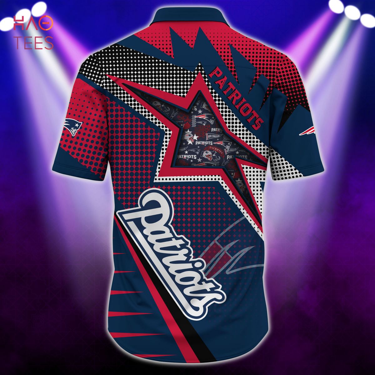 NEW England Patriots NFL Hawaiian Shirt And Short NEW England Patriots NFL Hawaiian Shirt And Short