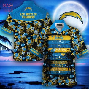 NEW Los Angeles Chargers NFL Hawaiian Shirt