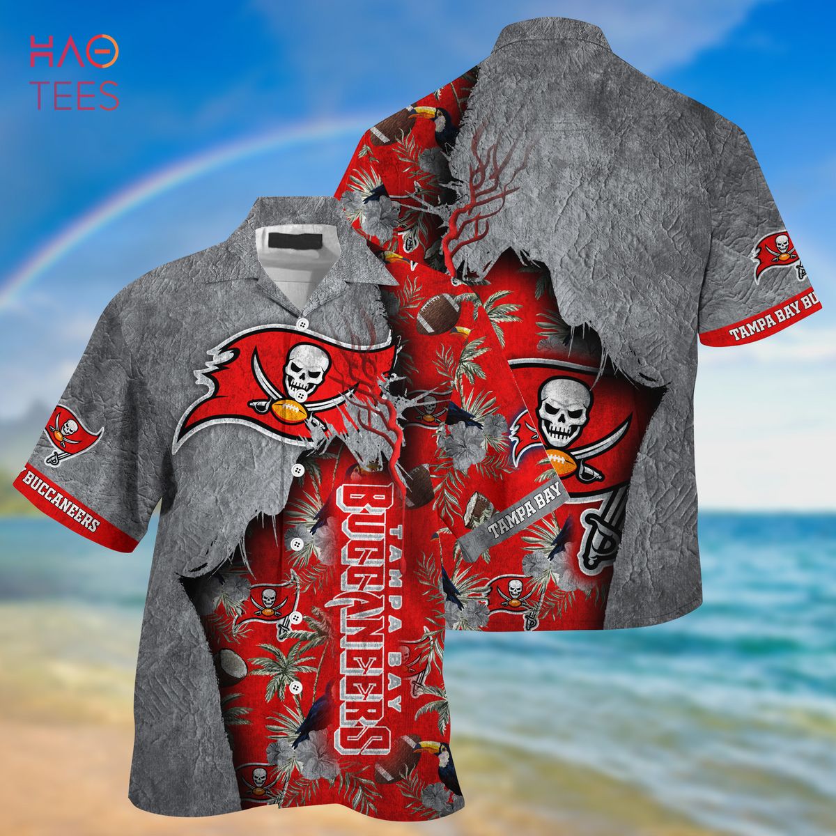 NEW Tampa Bay Buccaneers NFL God Hawaiian Shirt NEW Tampa Bay Buccaneers NFL God Hawaiian Shirt