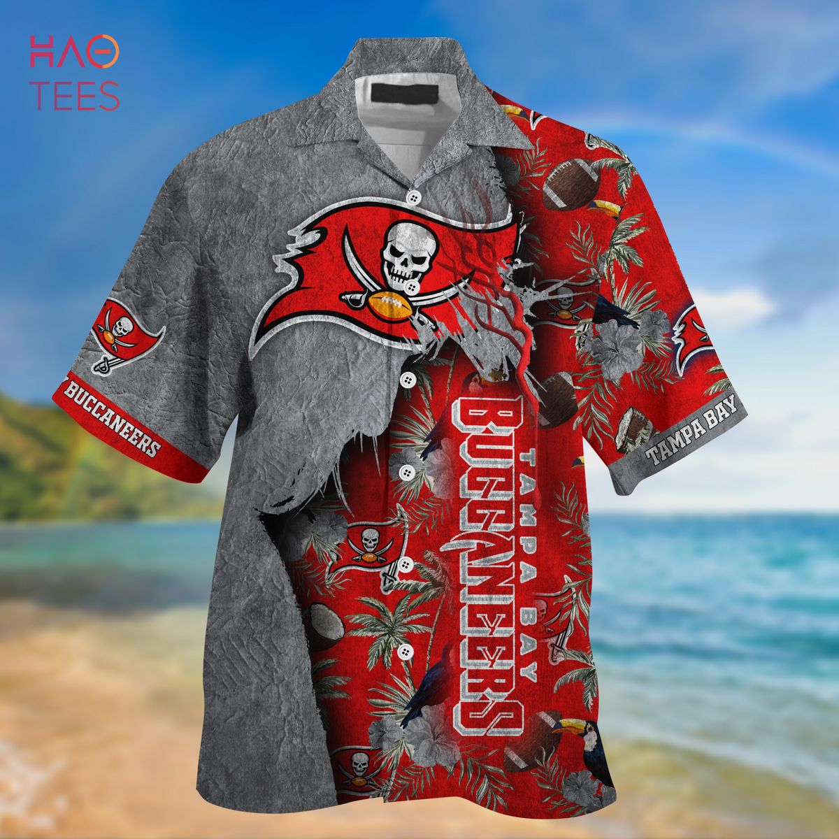 NEW Tampa Bay Buccaneers NFL God Hawaiian Shirt NEW Tampa Bay Buccaneers NFL God Hawaiian Shirt